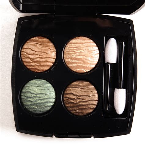 Chanel Empreinte du Desert Eyeshadow Quad Review, Photos 